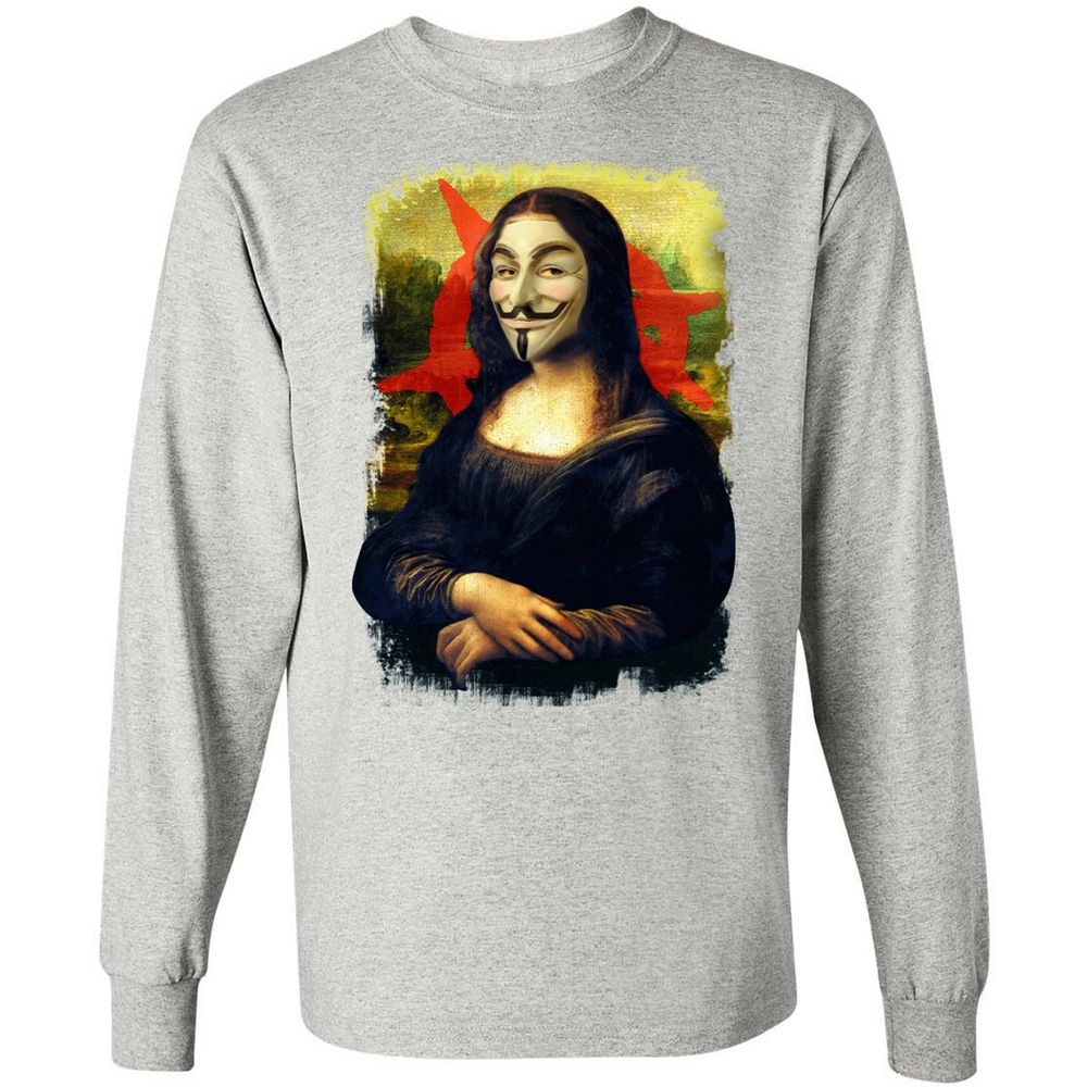 Long Sleeve T-Shirt - FJL8W9LQ - Ash - 7