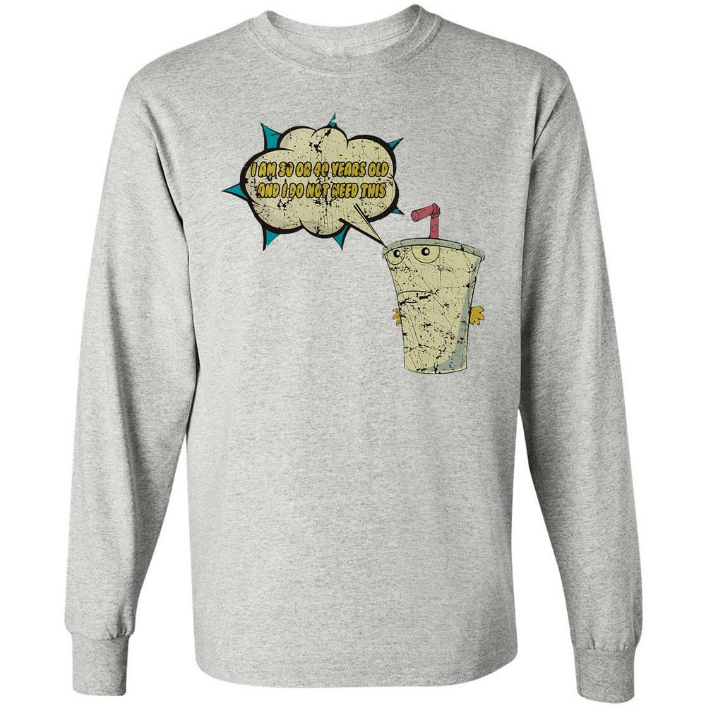 Long Sleeve T-Shirt - 8PQM37F6 - Ash - 7