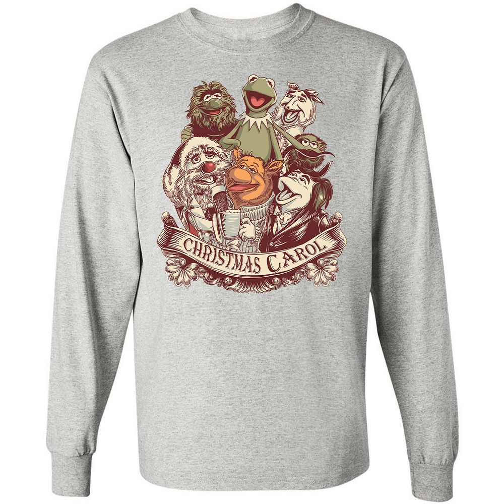 Long Sleeve T-Shirt - UX6YMFQ3 - Ash - 7