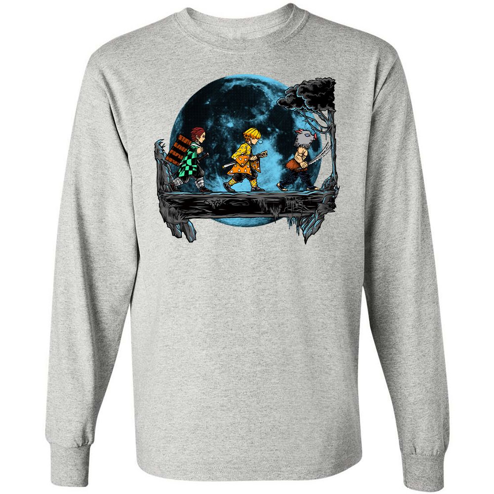 Long Sleeve T-Shirt - MPYNYBVR - Ash - 7