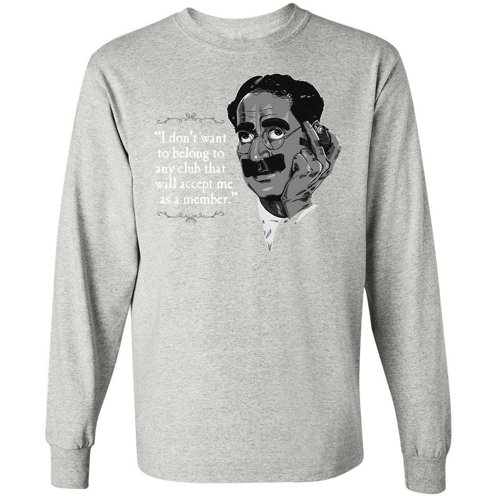 Long Sleeve T-Shirt - 4V7ZRPU1 - Ash - 7