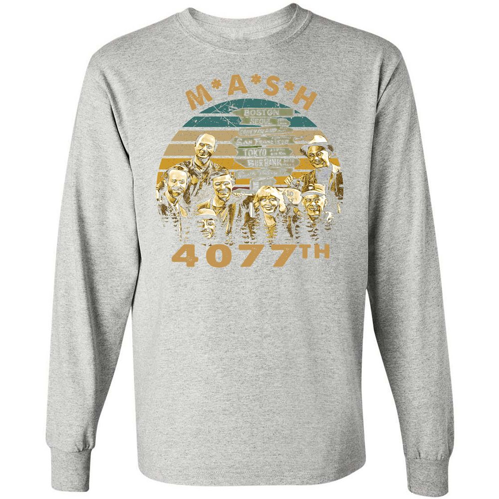 Long Sleeve T-Shirt - VTKKRLN4 - Ash - 7