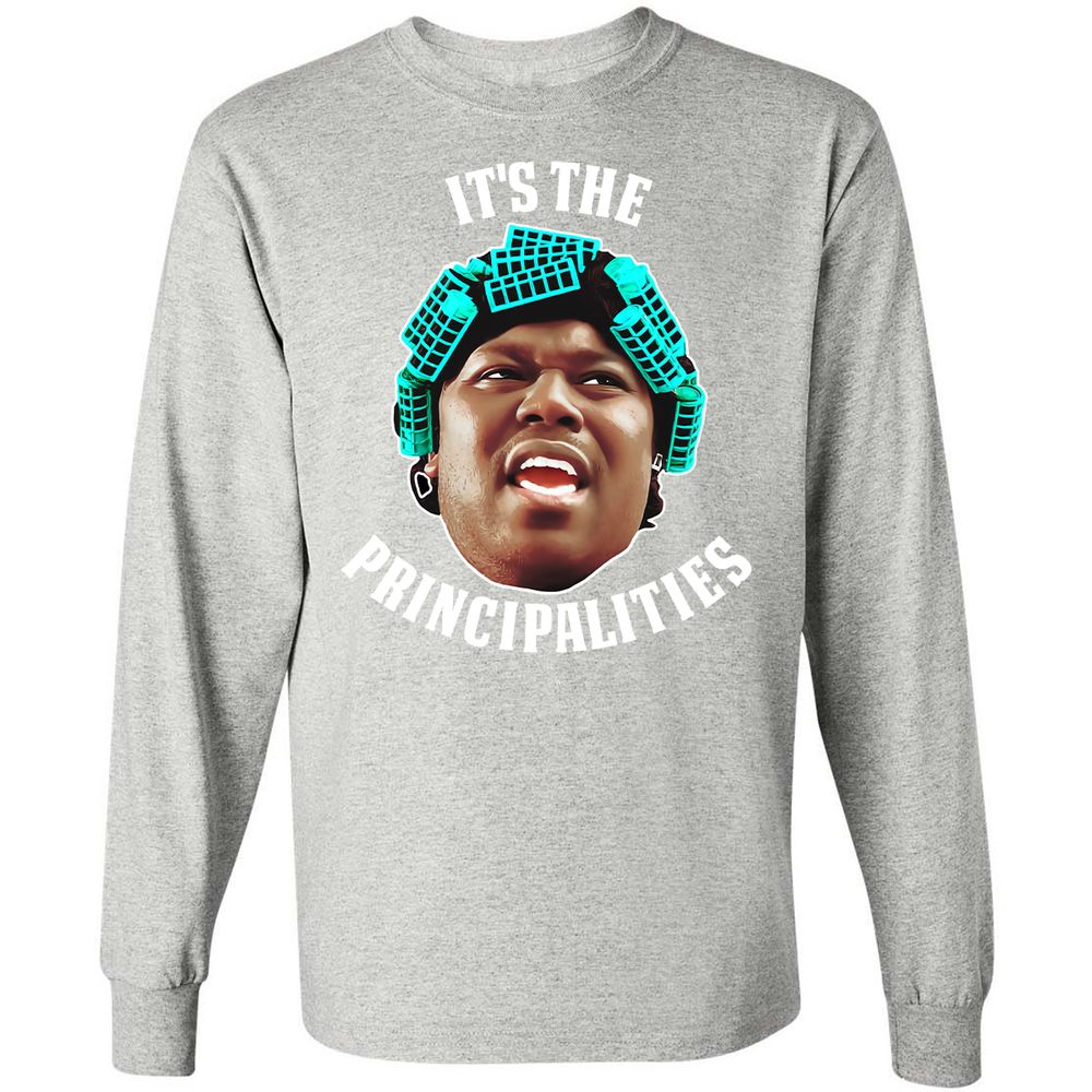 Long Sleeve T-Shirt - 8LL7BBSZ - Ash - 7