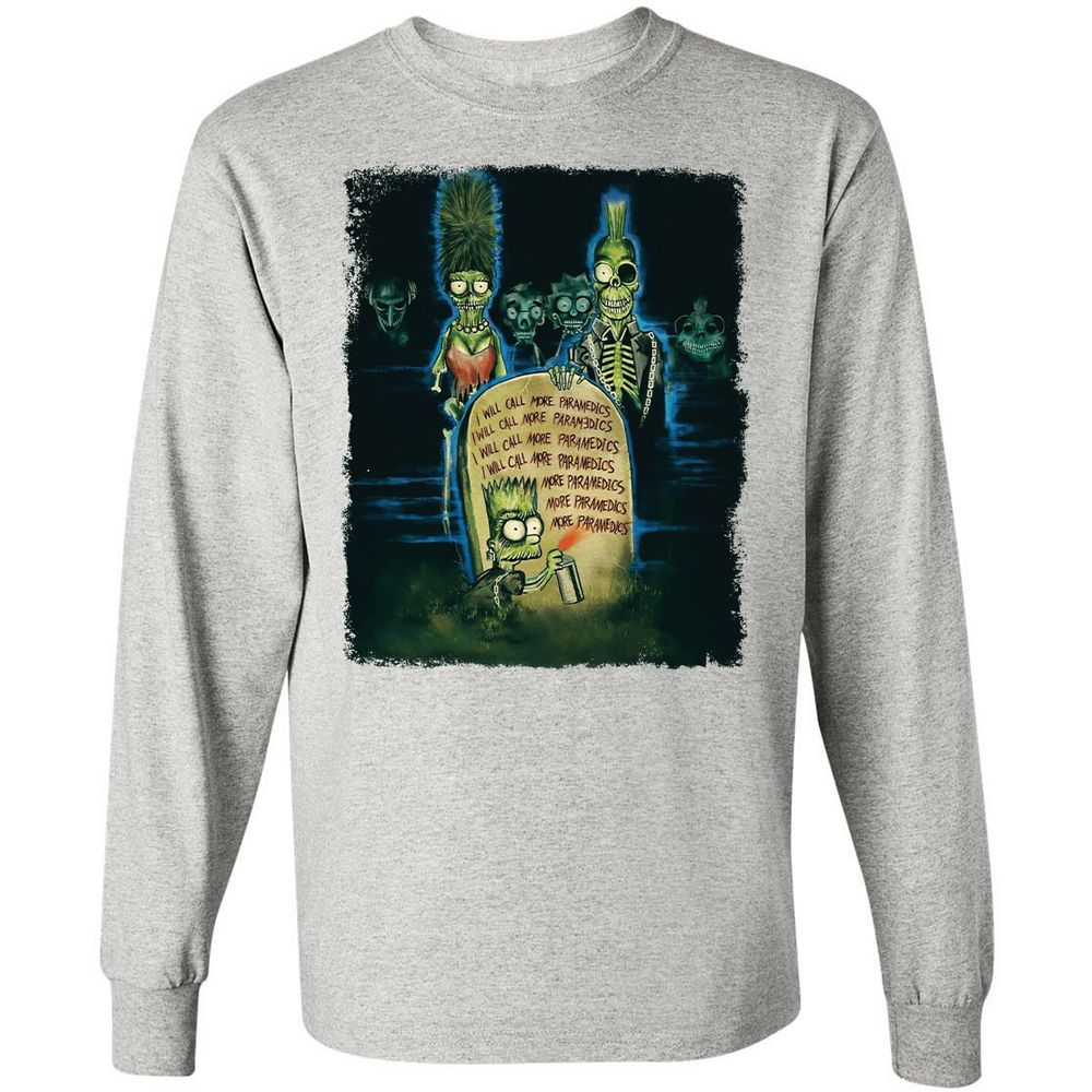 Long Sleeve T-Shirt - Y1N2NKVE - Ash - 7