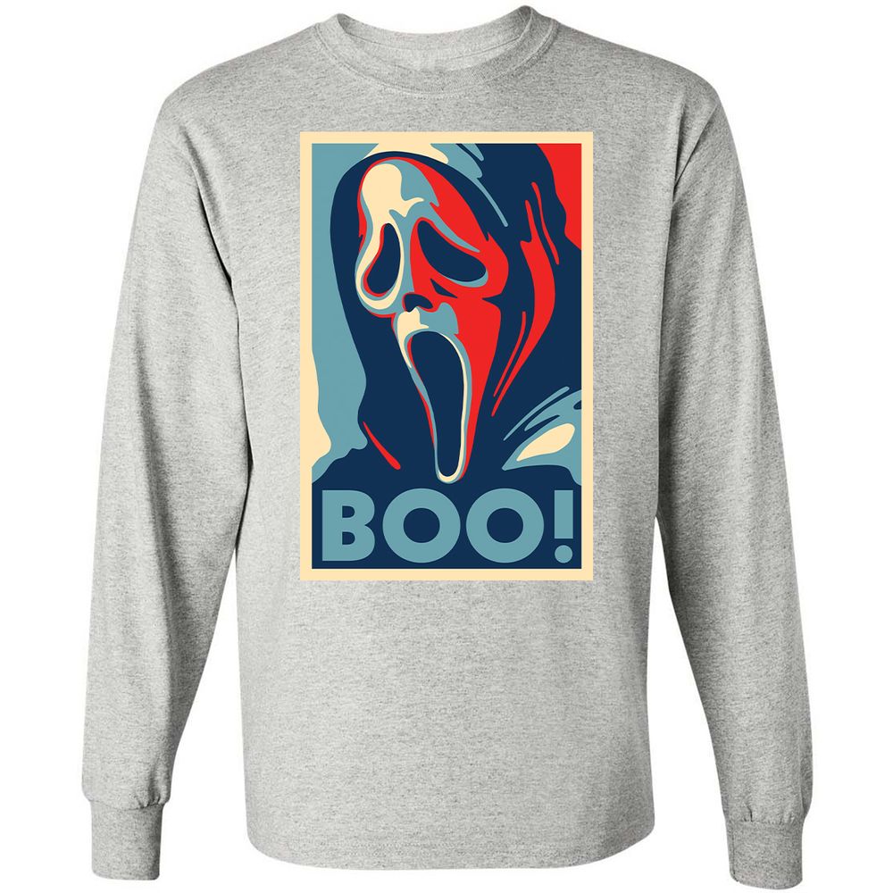 Long Sleeve T-Shirt - KSZZGJ59 - Ash - 7