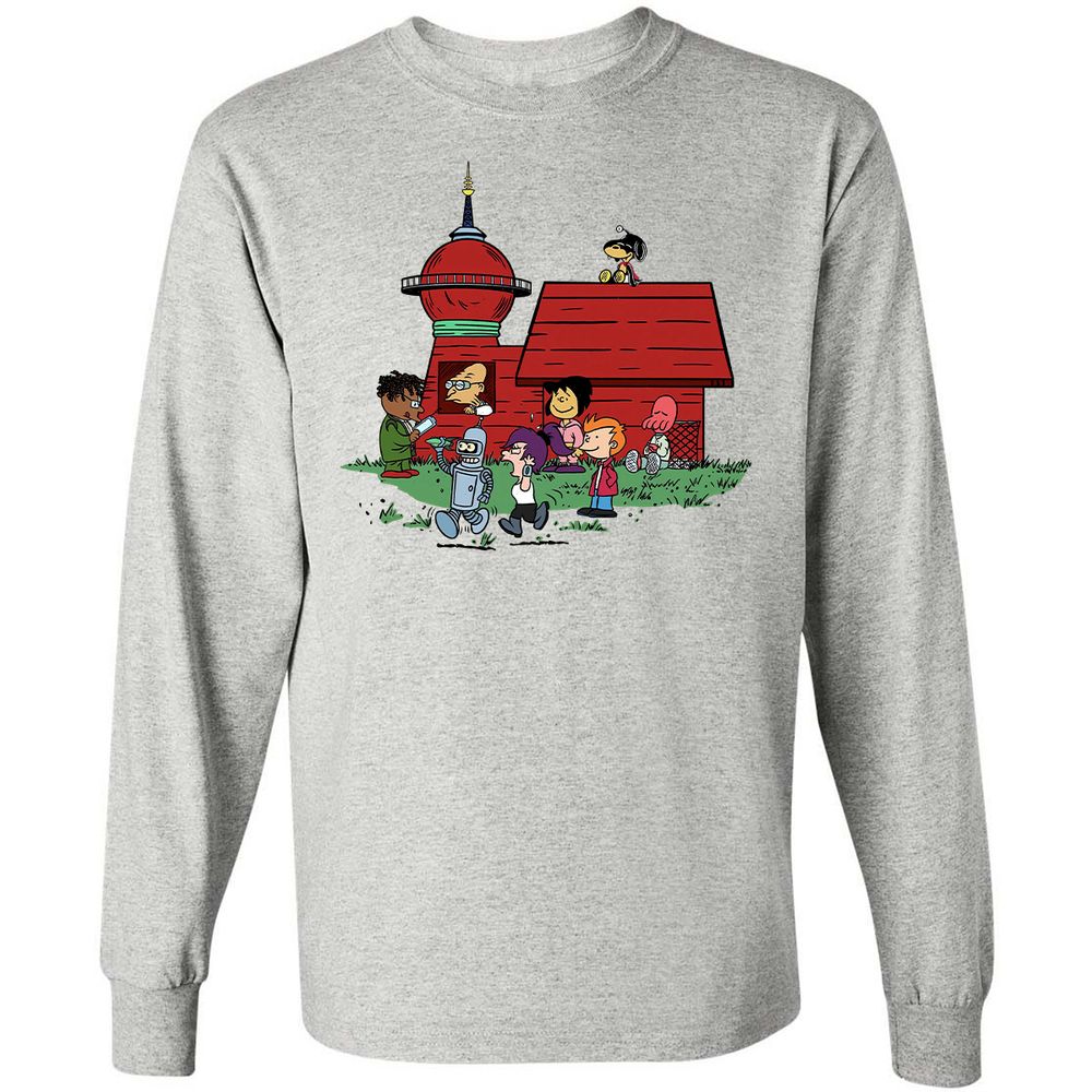 Long Sleeve T-Shirt - DMWMFJ19 - Ash - 7