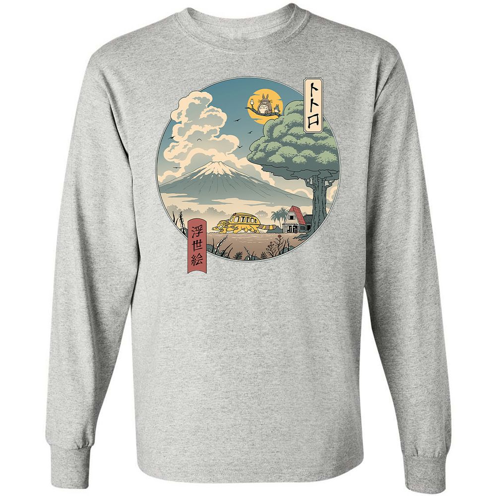 Long Sleeve T-Shirt - 5KUF9F3R - Ash - 7