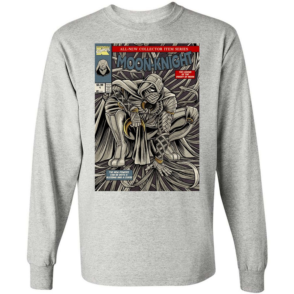 Long Sleeve T-Shirt - HFK11GJA - Ash - 7