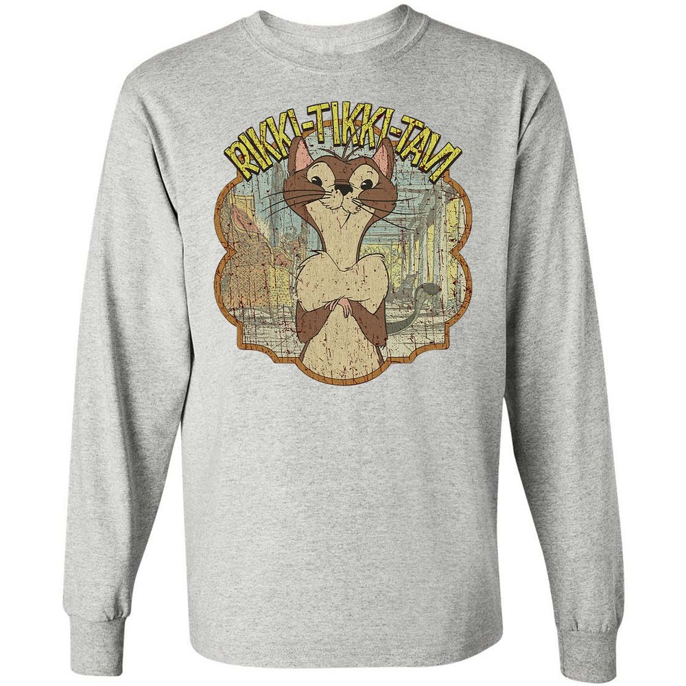 Long Sleeve T-Shirt - SRYA46UR - Ash - 7