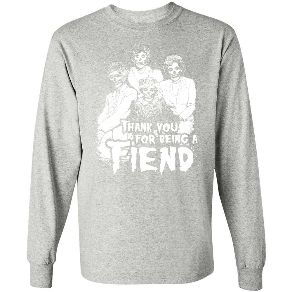 Long Sleeve T-Shirt - CNXECDK5 - Ash - 7
