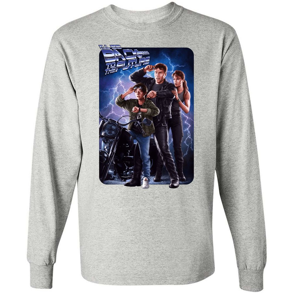 Long Sleeve T-Shirt - KTAAVCM4 - Ash - 7