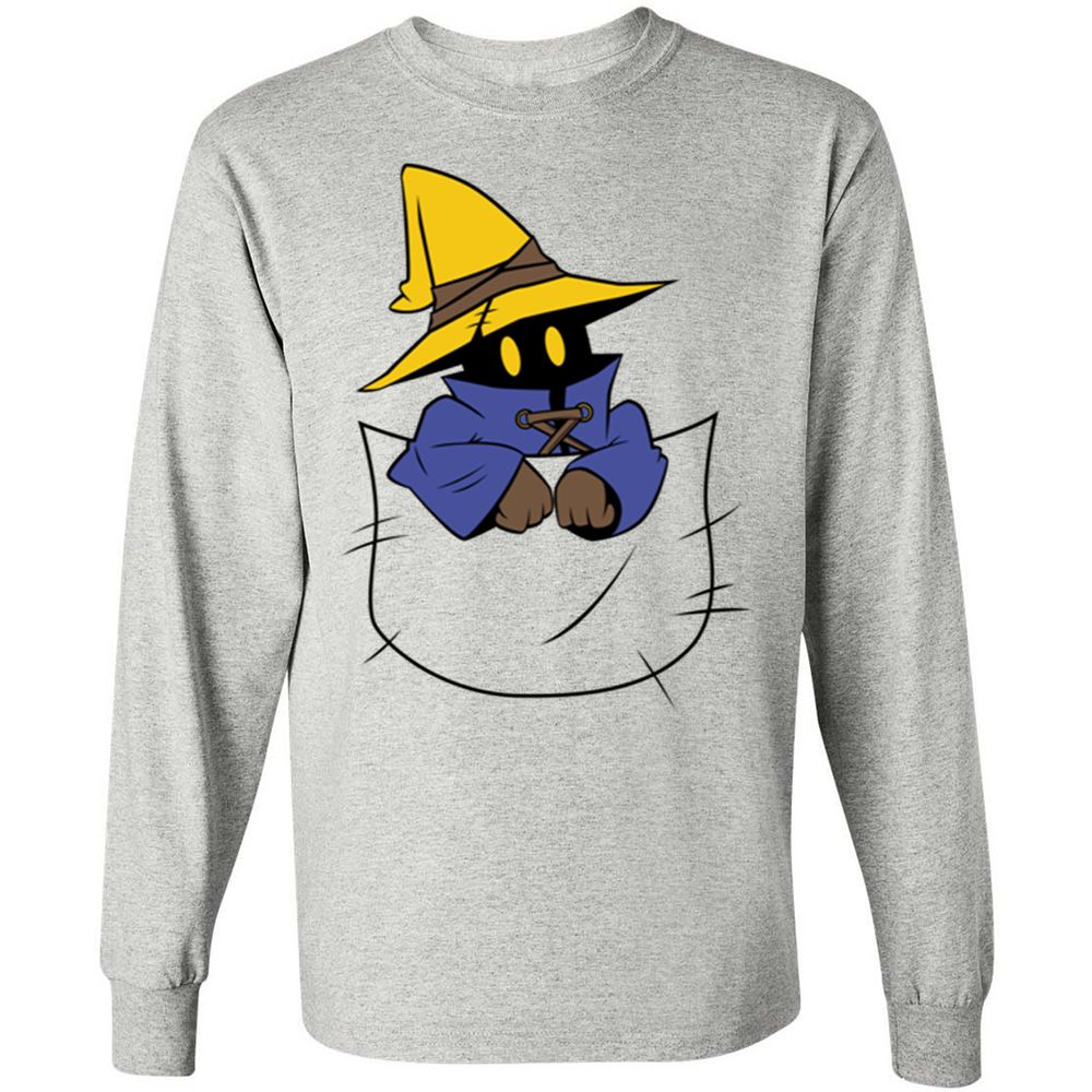 Long Sleeve T-Shirt - BRUQU9EQ - Ash - 7