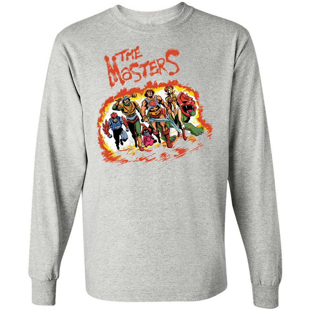 Long Sleeve T-Shirt - LG362AZH - Ash - 7