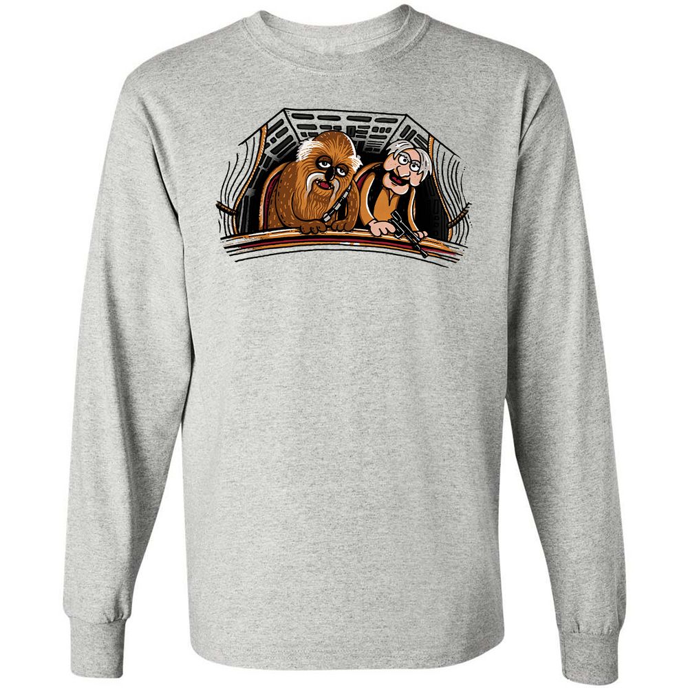 Long Sleeve T-Shirt - D27ZUQ1G - Ash - 7