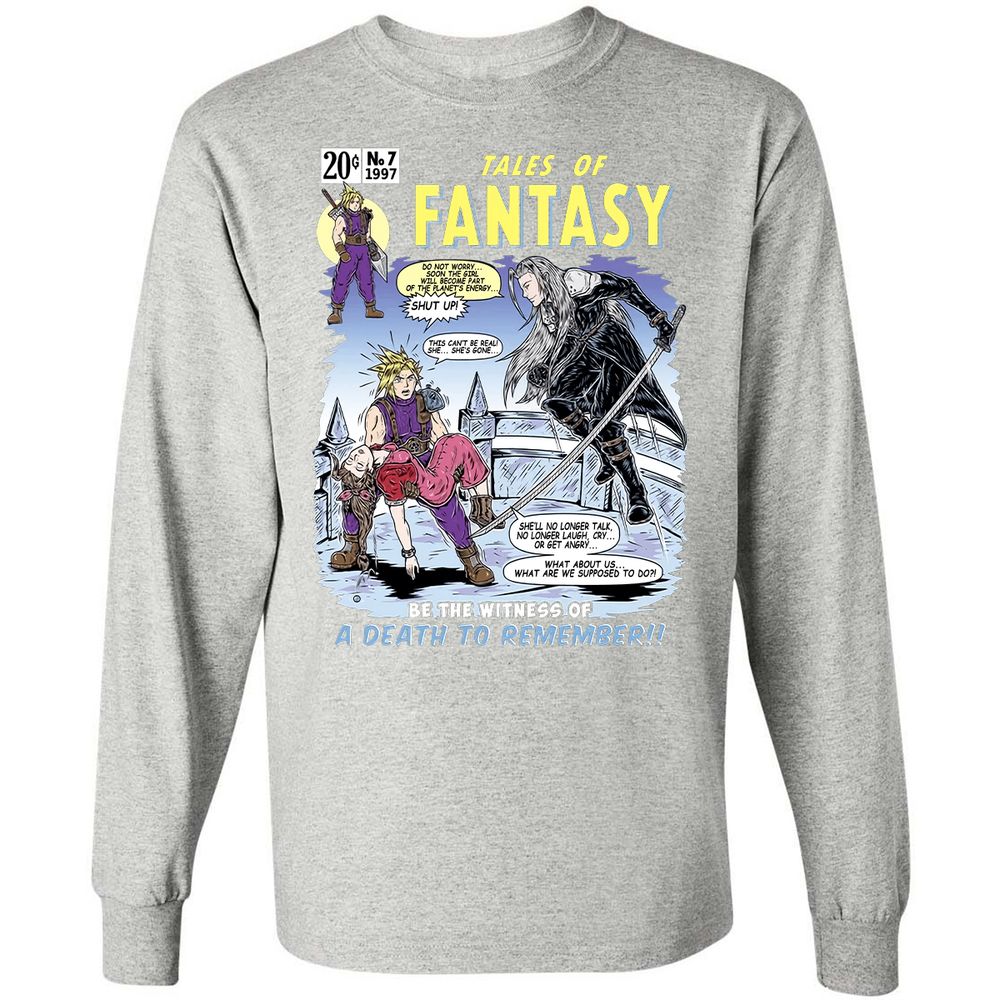 Long Sleeve T-Shirt - 6YPH1VY1 - Ash - 7