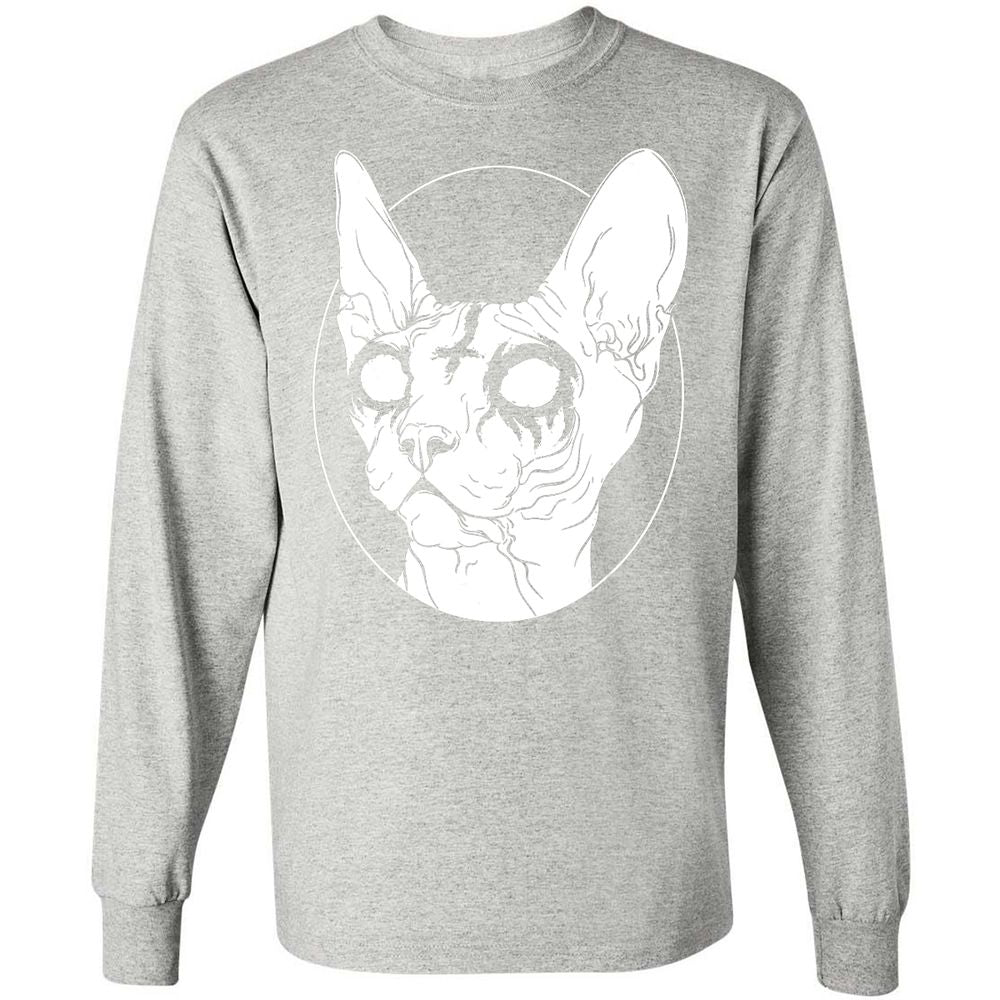 Long Sleeve T-Shirt - 52QRKPNA - Ash - 7