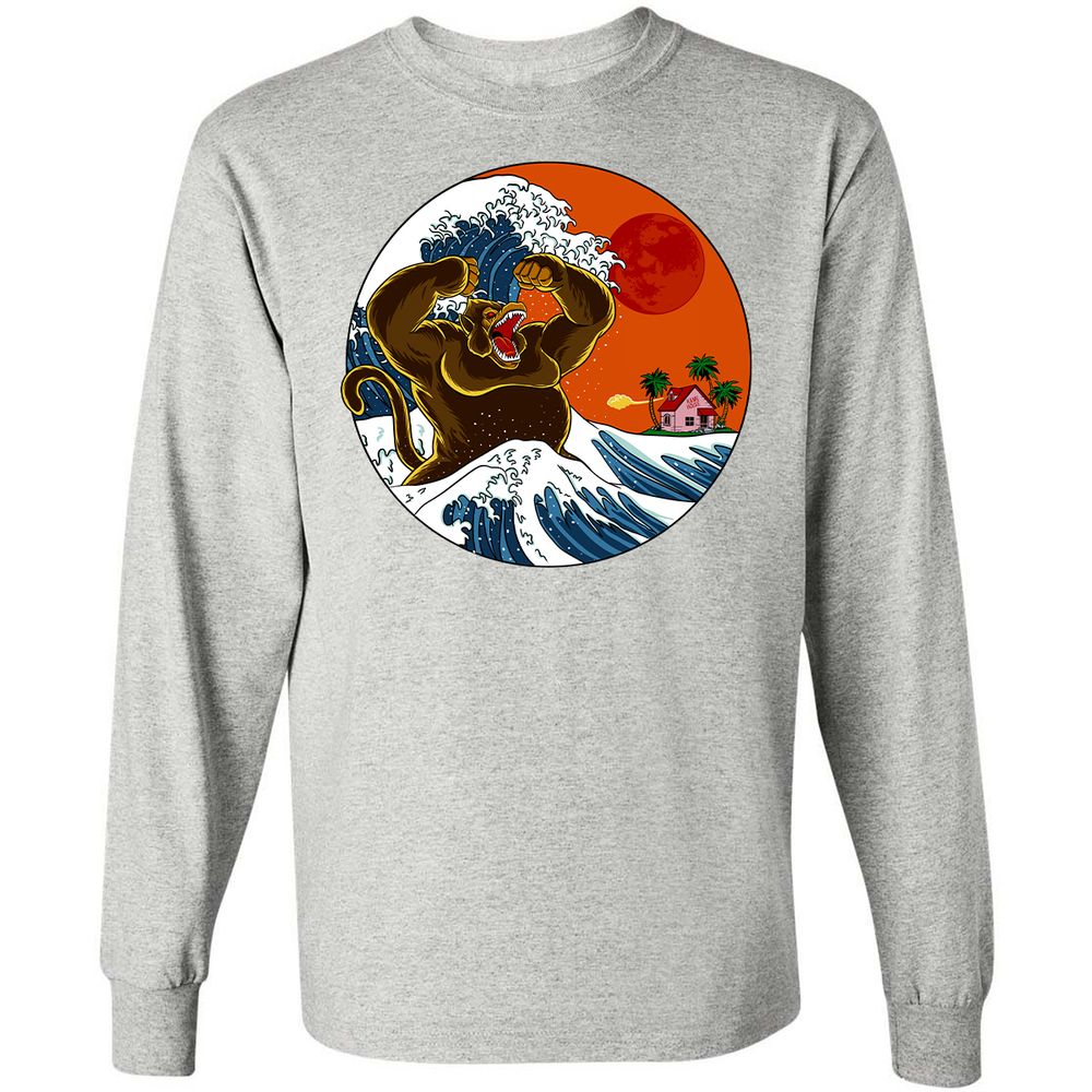 Long Sleeve T-Shirt - KAMM9BFH - Ash - 7