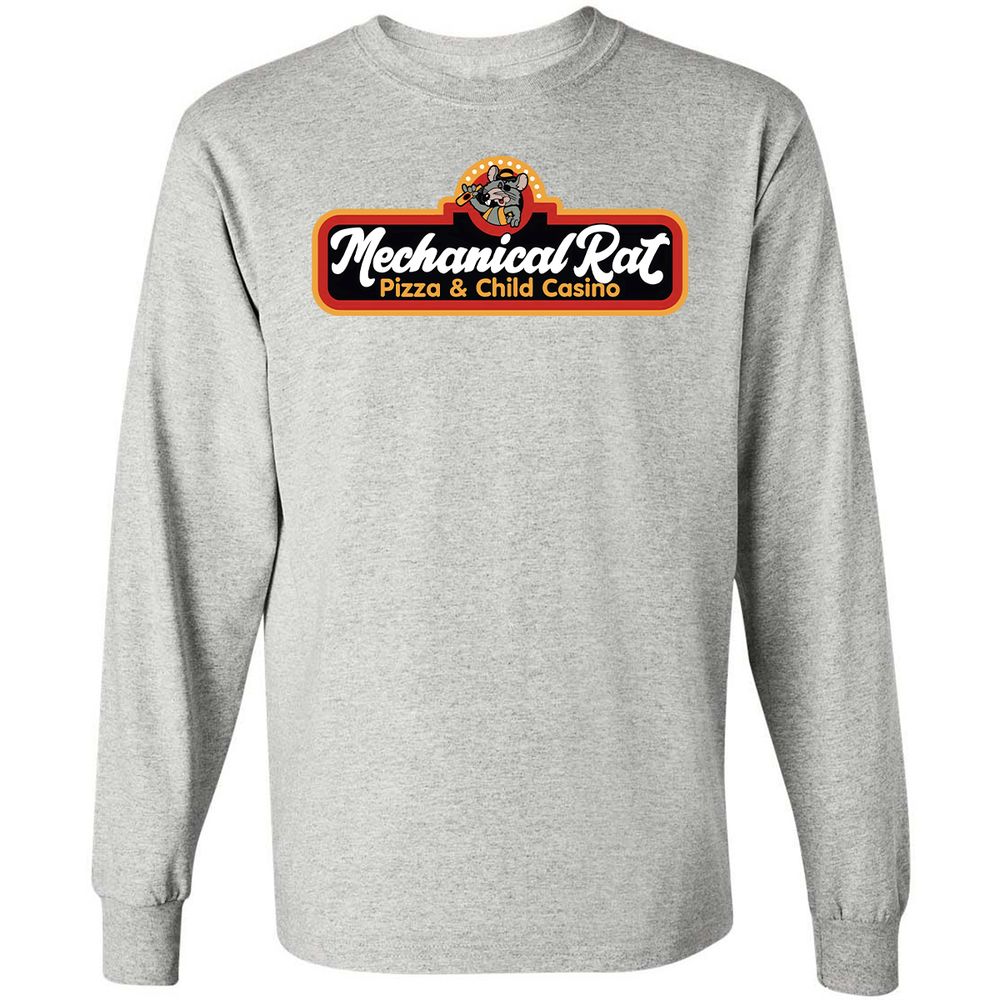 Long Sleeve T-Shirt - RJ9E61Y5 - Ash - 7