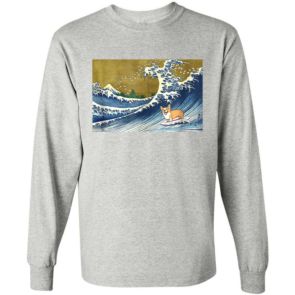 Long Sleeve T-Shirt - EF7EDWAR - Ash - 7