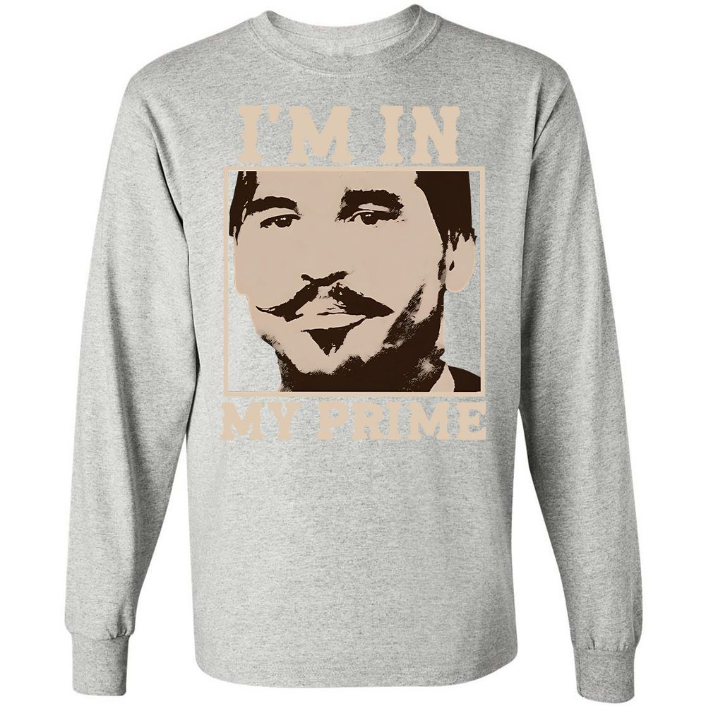 Long Sleeve T-Shirt - D7L64FH3 - Ash - 7