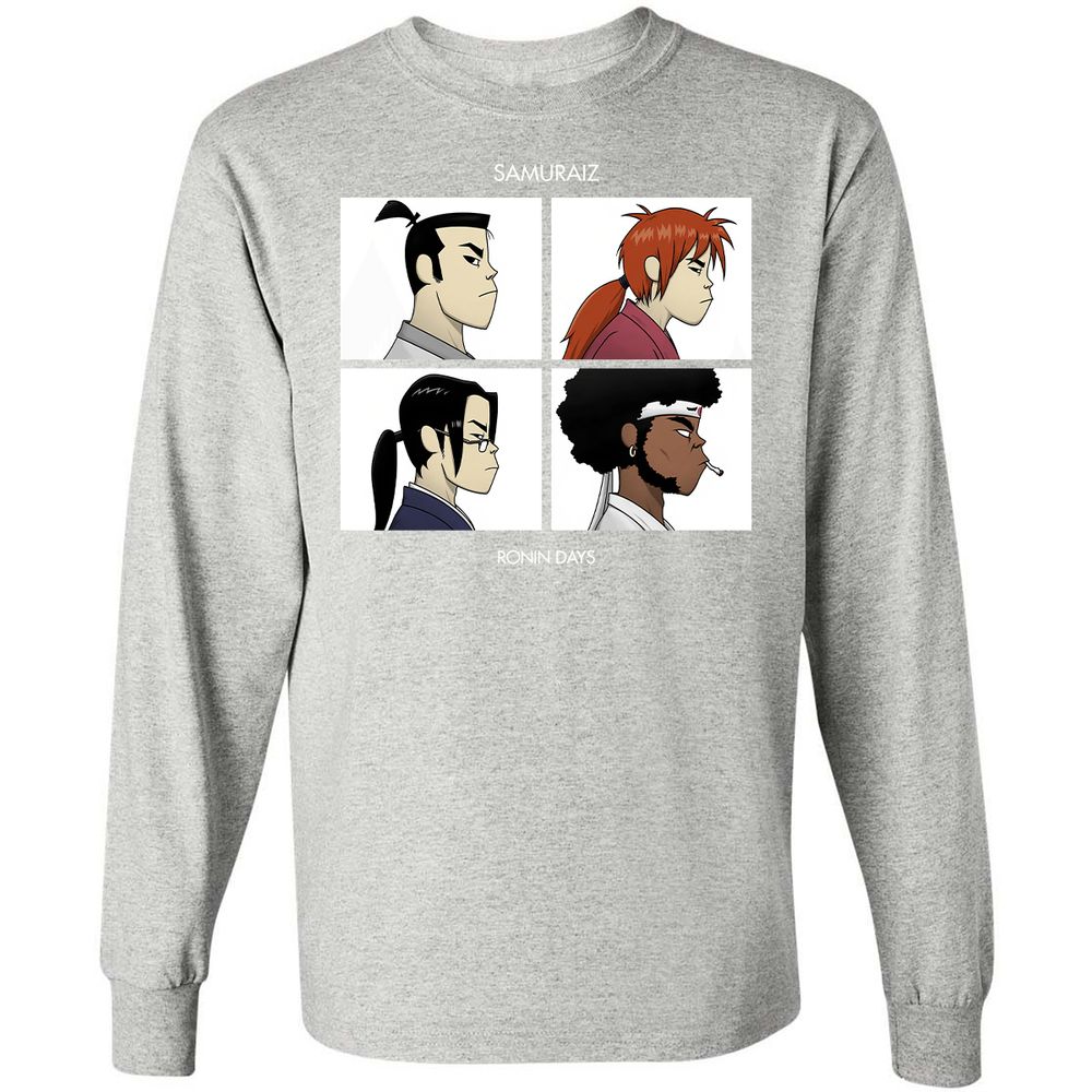 Long Sleeve T-Shirt - 9UGWZFBF - Ash - 7