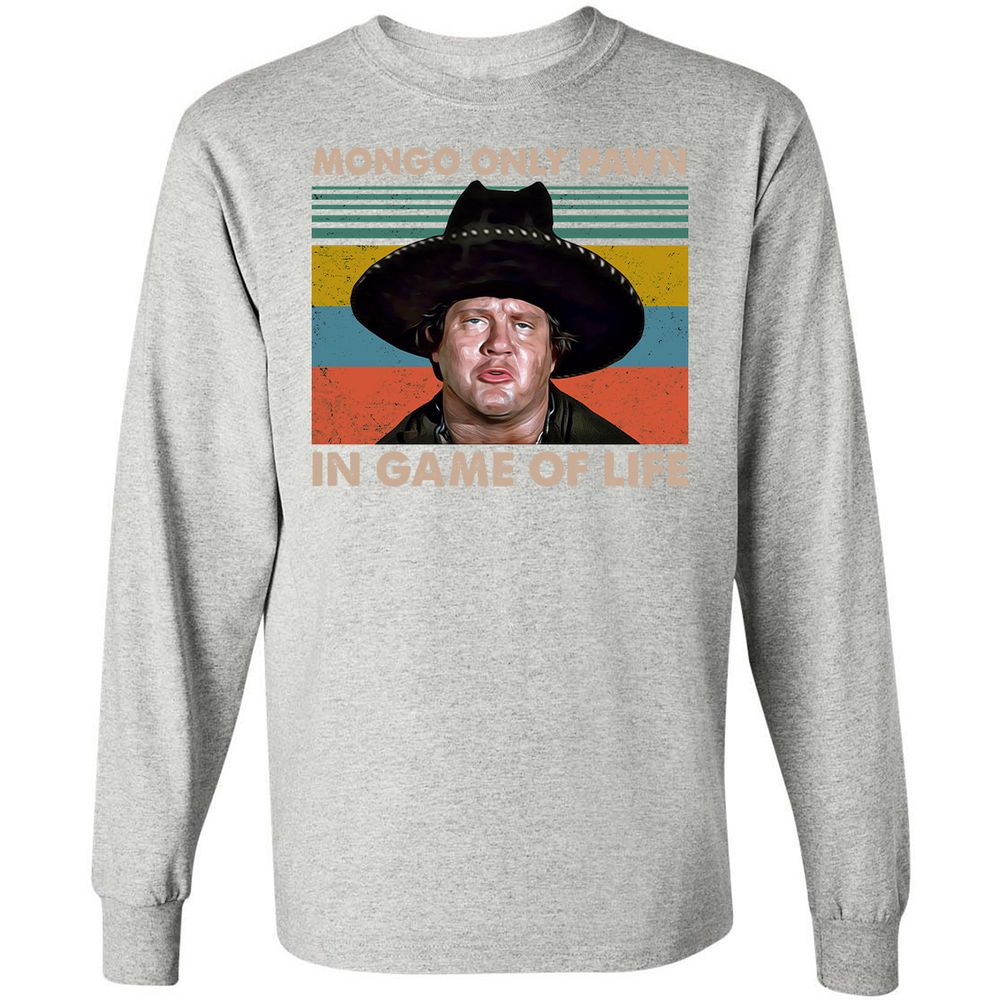 Long Sleeve T-Shirt - 9AUKQB3Z - Ash - 7