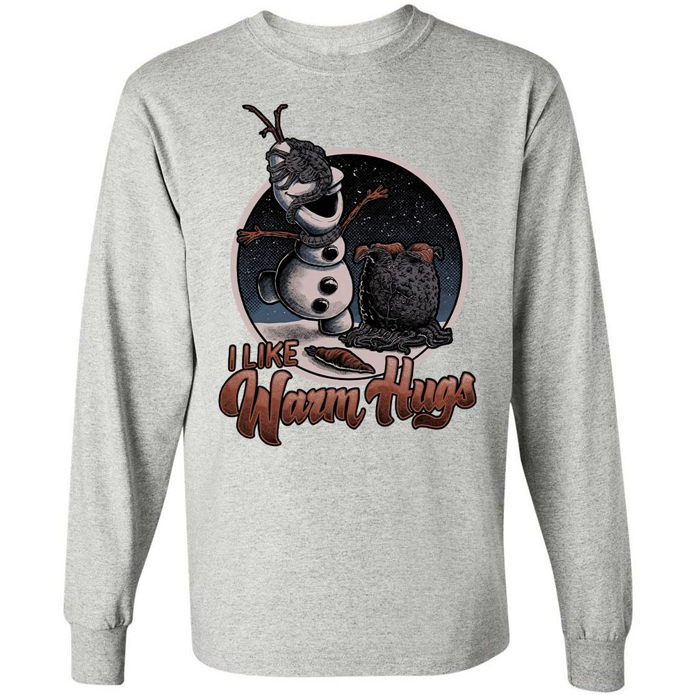Long Sleeve T-Shirt - ACHB2J85 - Ash - 7