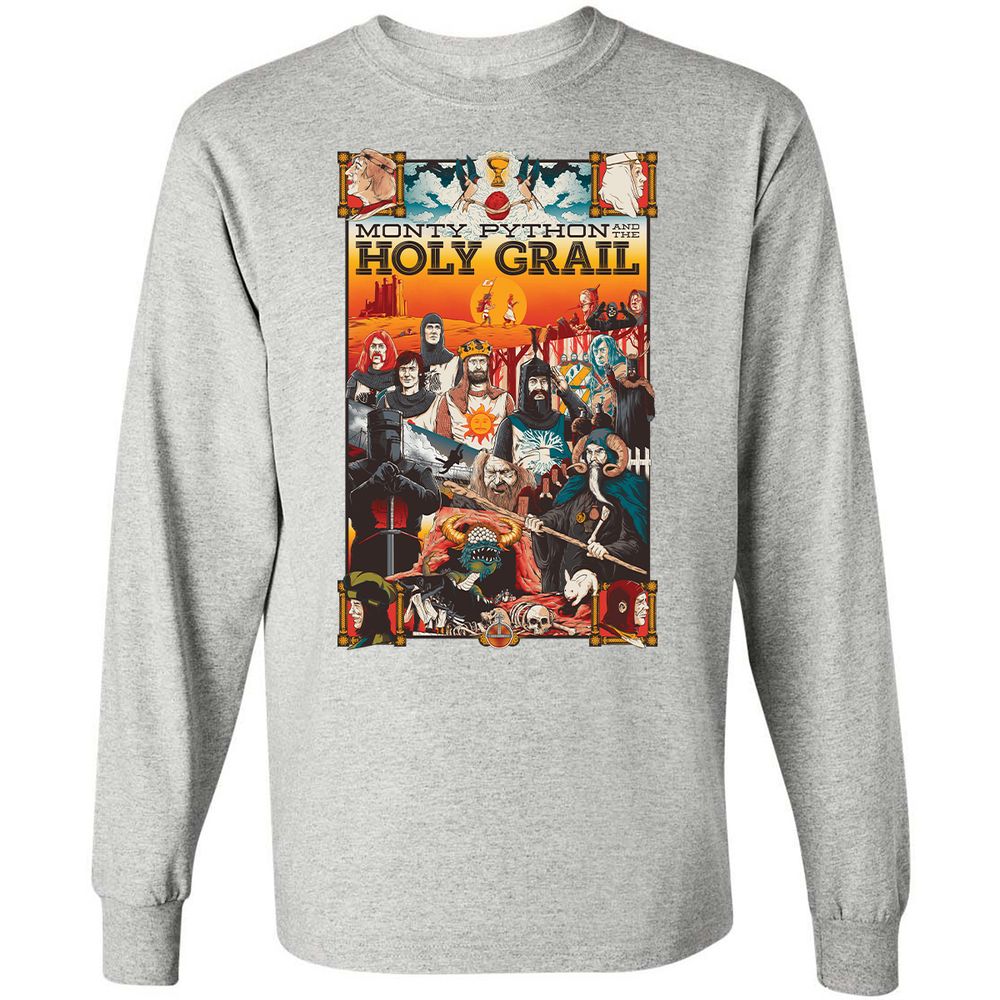 Long Sleeve T-Shirt - CP94XALZ - Ash - 7