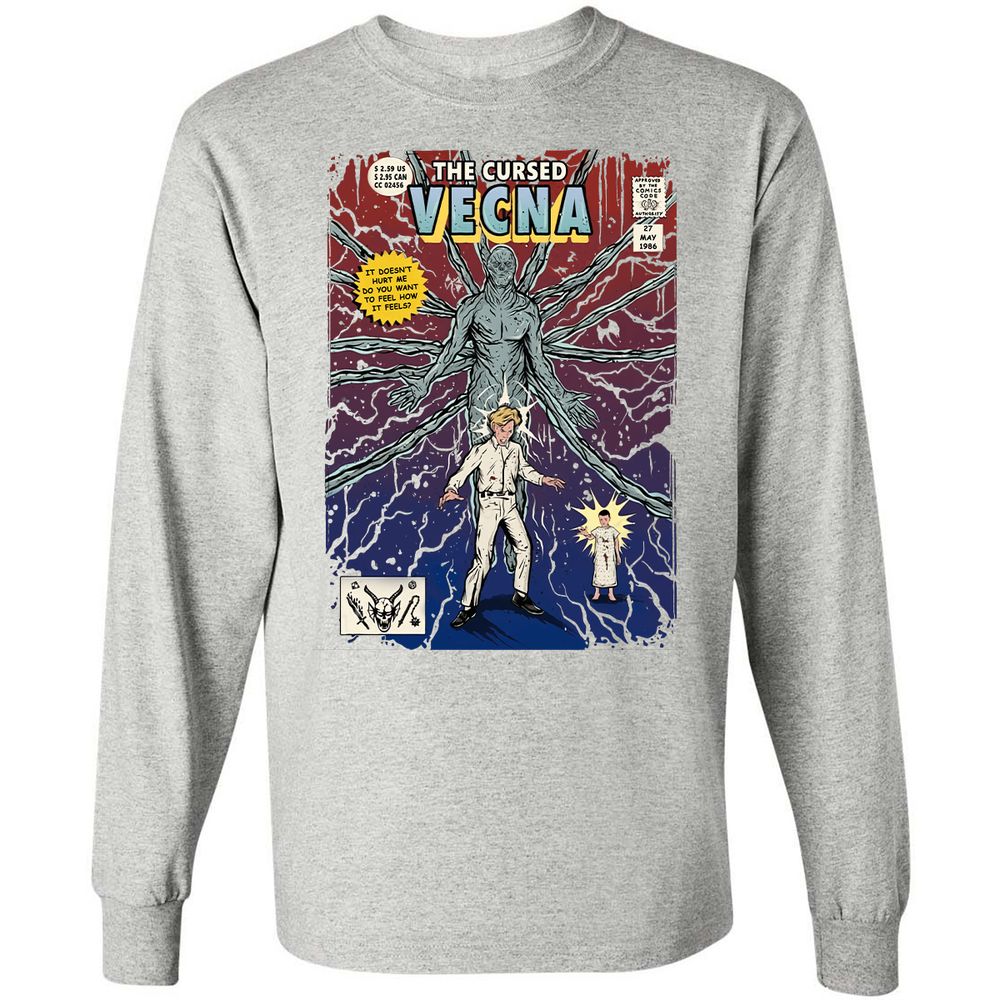 Long Sleeve T-Shirt - 8EVU1SXJ - Ash - 7