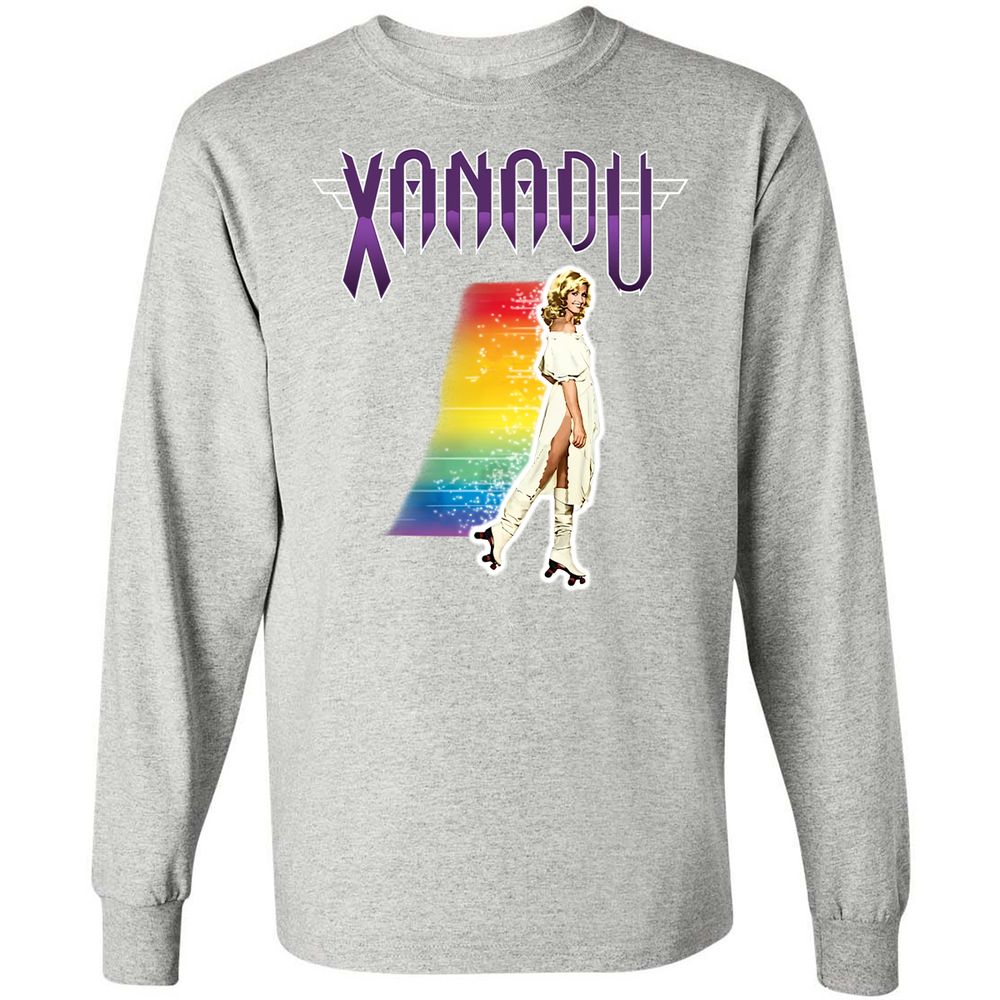 Long Sleeve T-Shirt - G3MXPF87 - Ash - 7