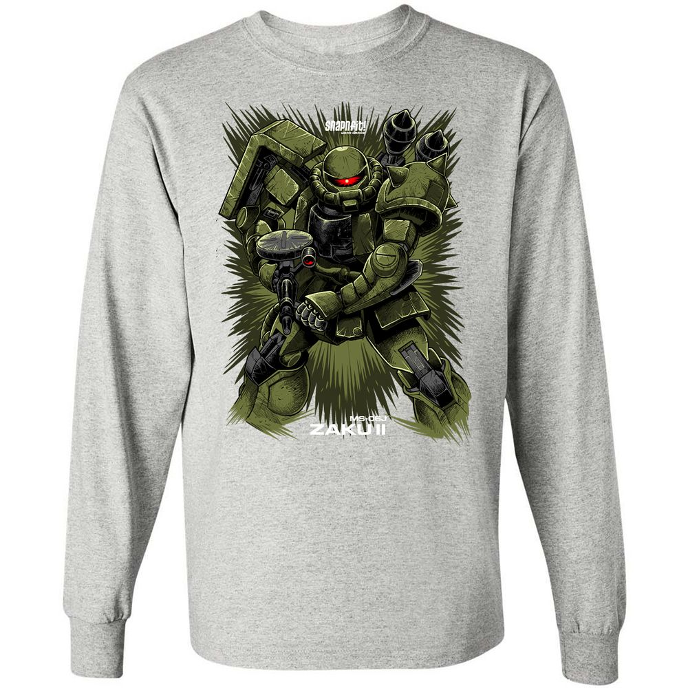 Long Sleeve T-Shirt - 2Y8PAA2M - Ash - 7