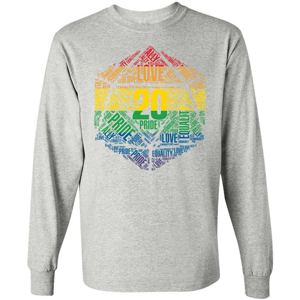 Long Sleeve T-Shirt - 6QGRK3EY - Ash - 7