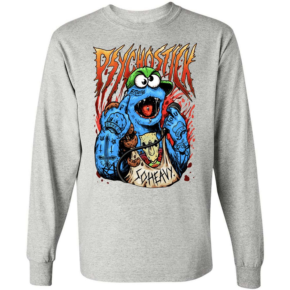 Long Sleeve T-Shirt - HNNMLZS9 - Ash - 7