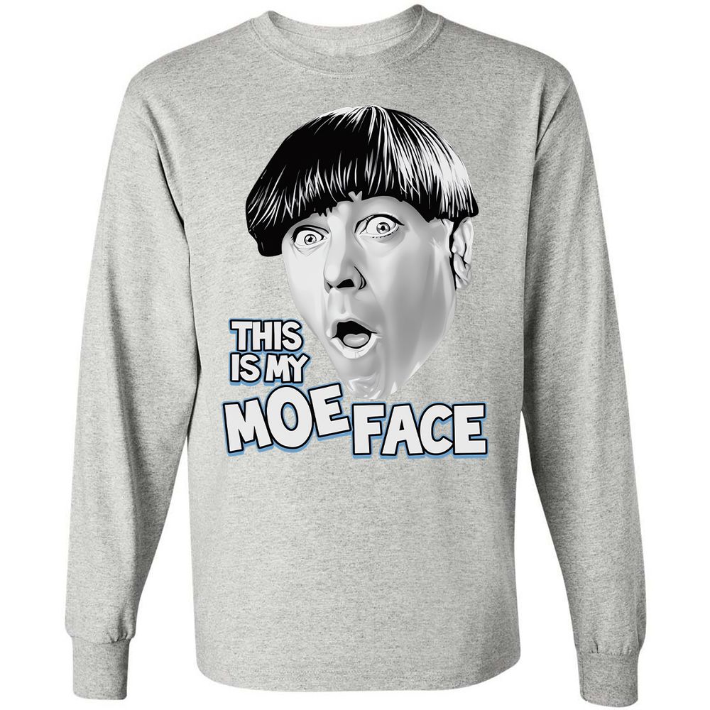 Long Sleeve T-Shirt - C8WGB5RB - Ash - 7
