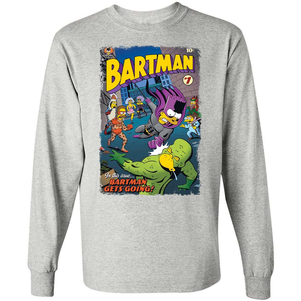 Long Sleeve T-Shirt - 6V74Q9UE - Ash - 7