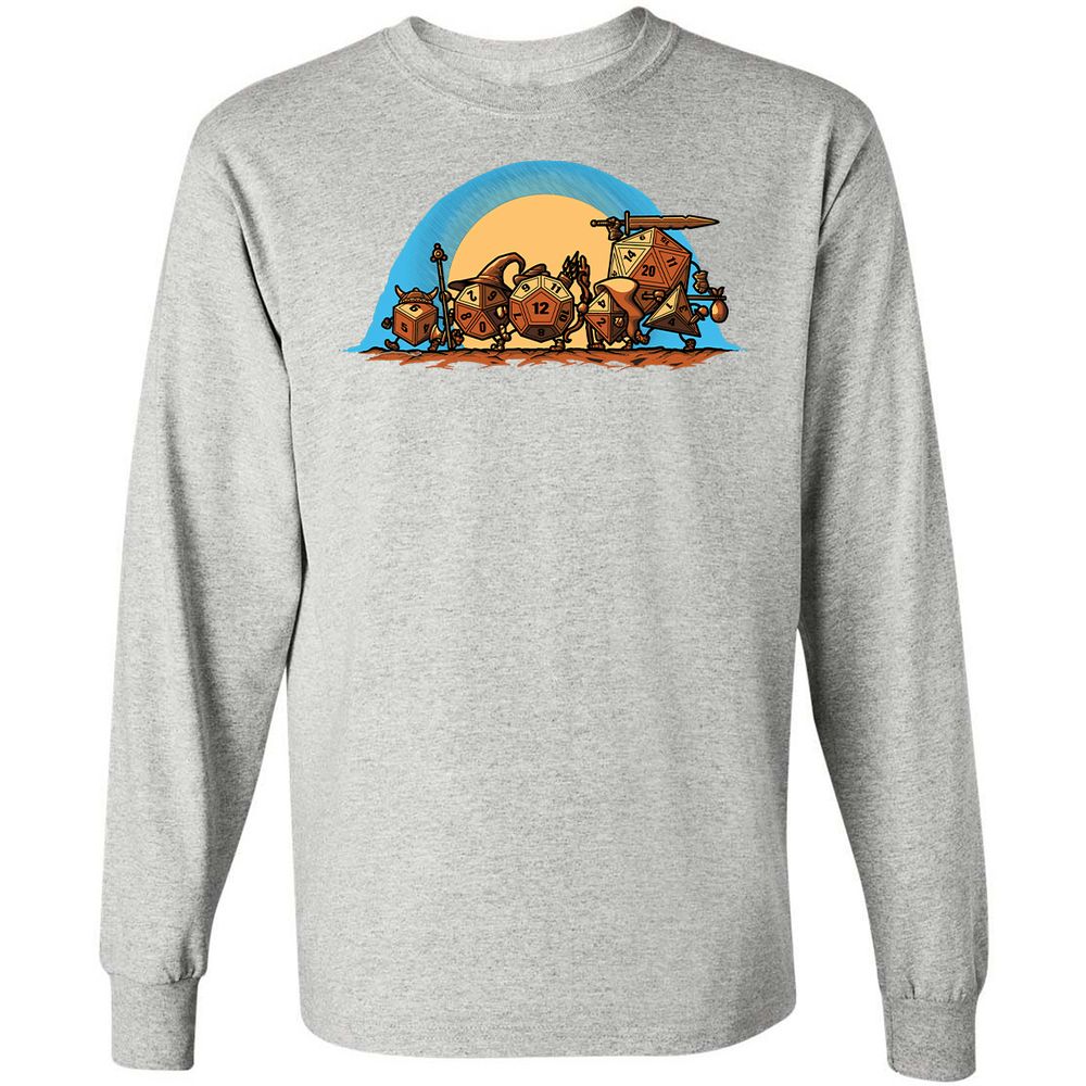 Long Sleeve T-Shirt - GKXTMGN8 - Ash - 7