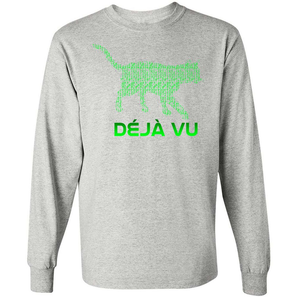 Long Sleeve T-Shirt - 737V36N6 - Ash - 7