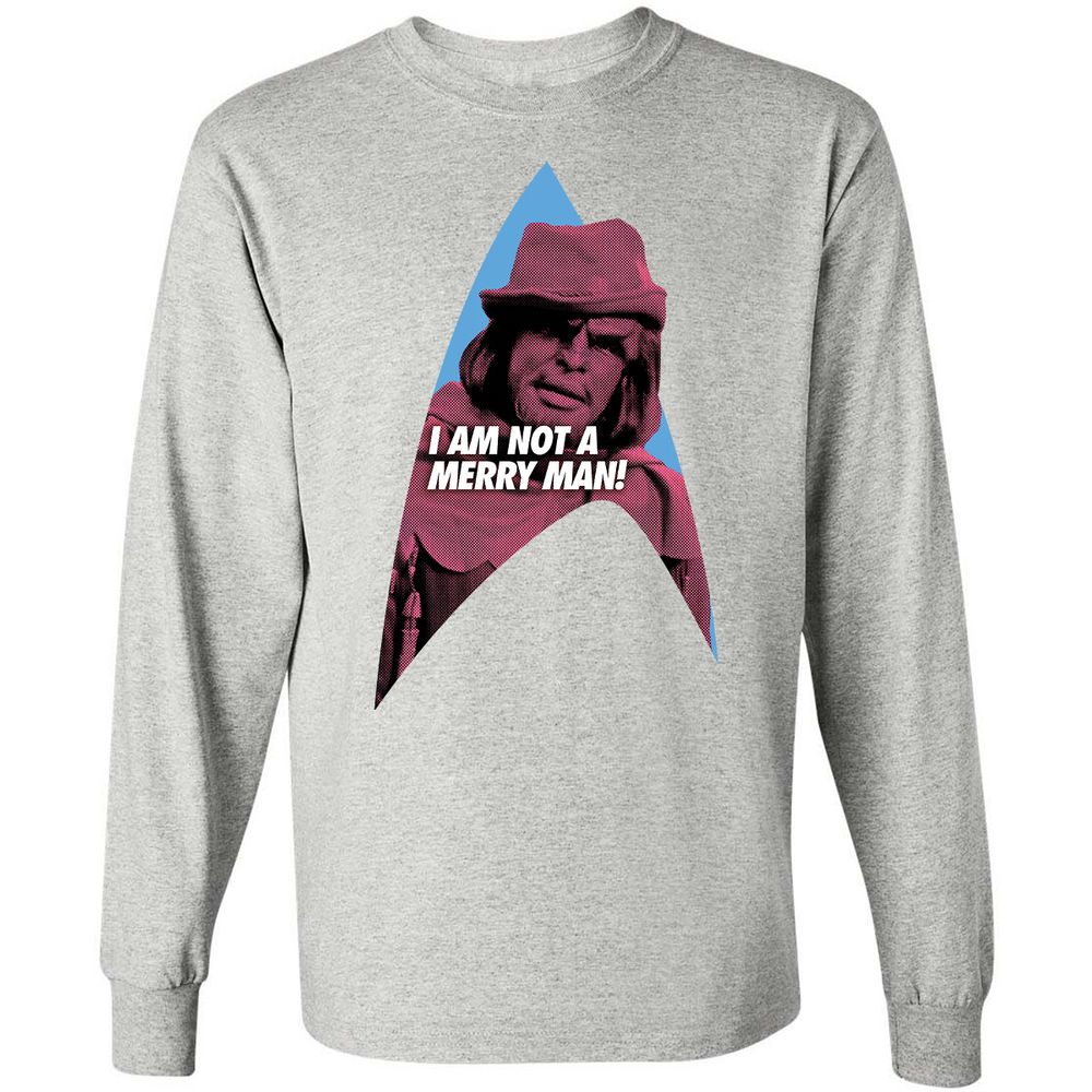 Long Sleeve T-Shirt - CY9GZADU - Ash - 7