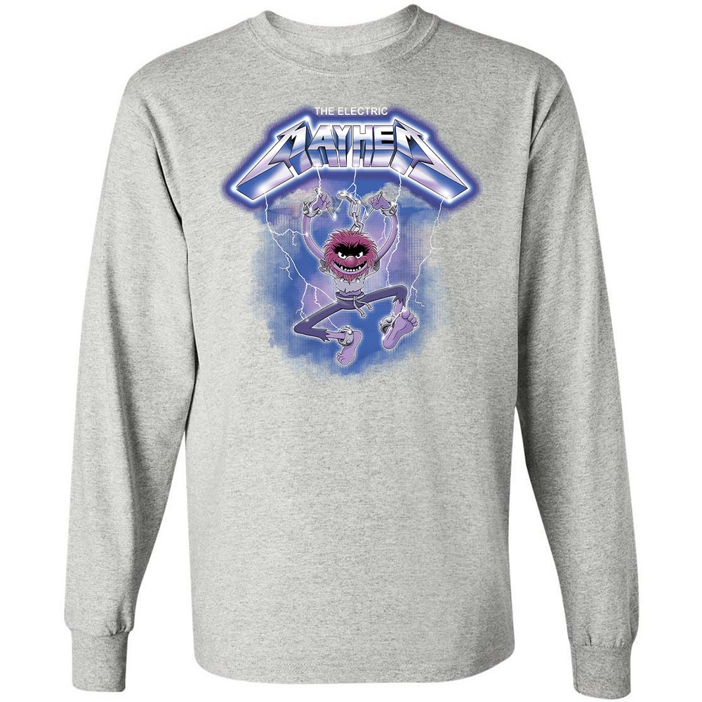 Long Sleeve T-Shirt - RL9G6M5M - Ash - 7