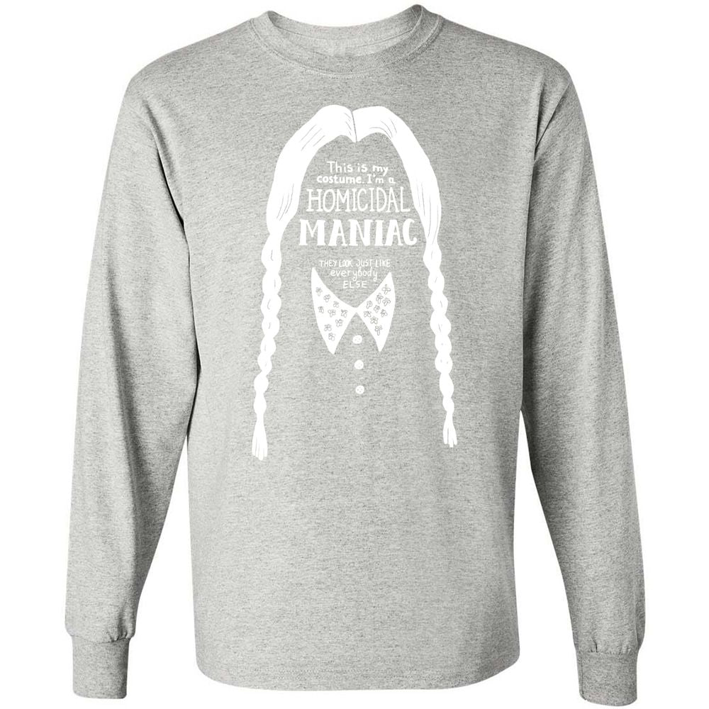 Long Sleeve T-Shirt - 5VTNYJJR - Ash - 7