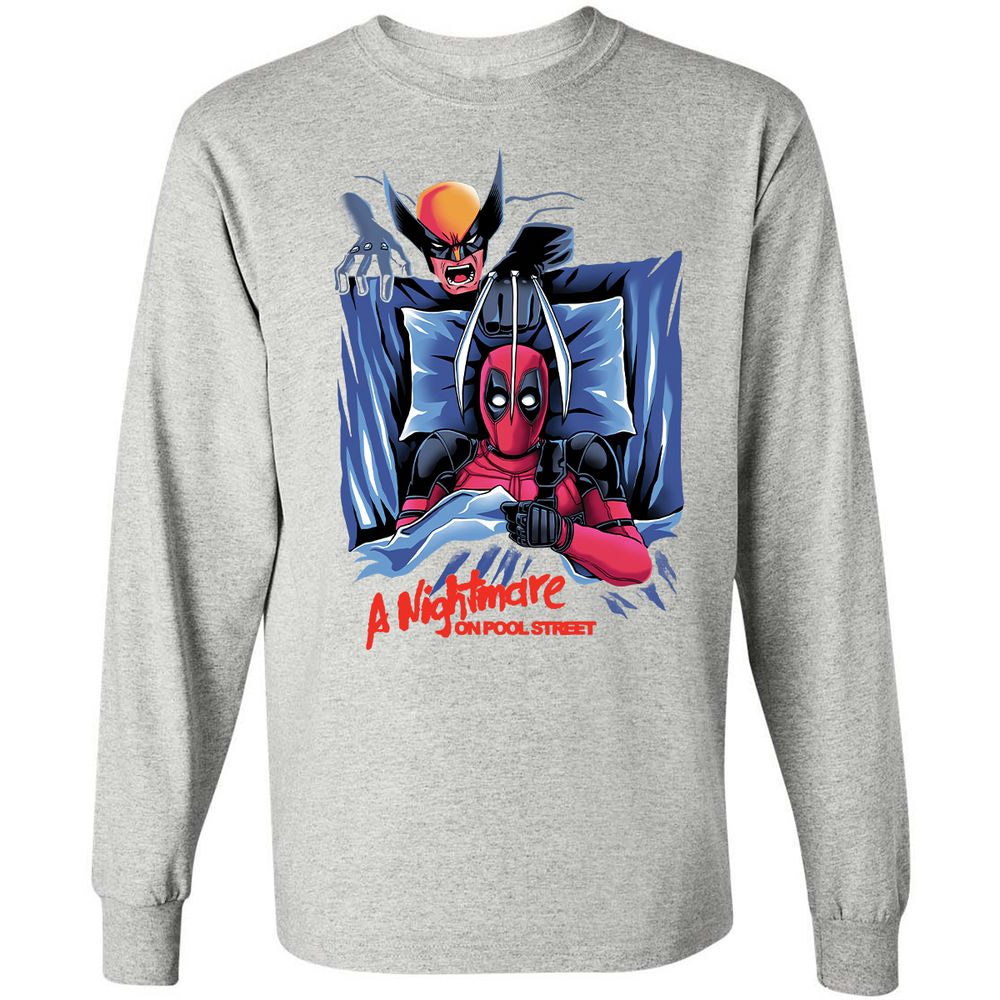 Long Sleeve T-Shirt - G77HHNAD - Ash - 7