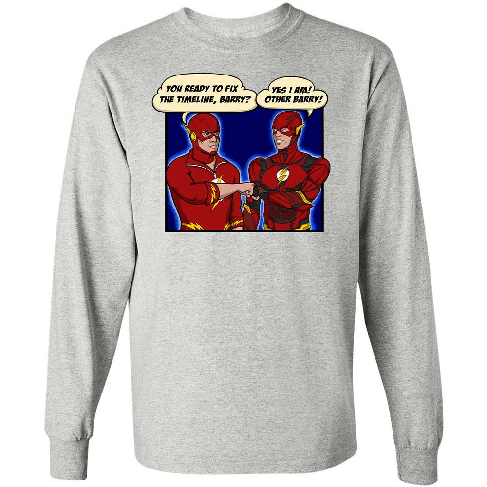 Long Sleeve T-Shirt - 37FW3B4G - Ash - 7