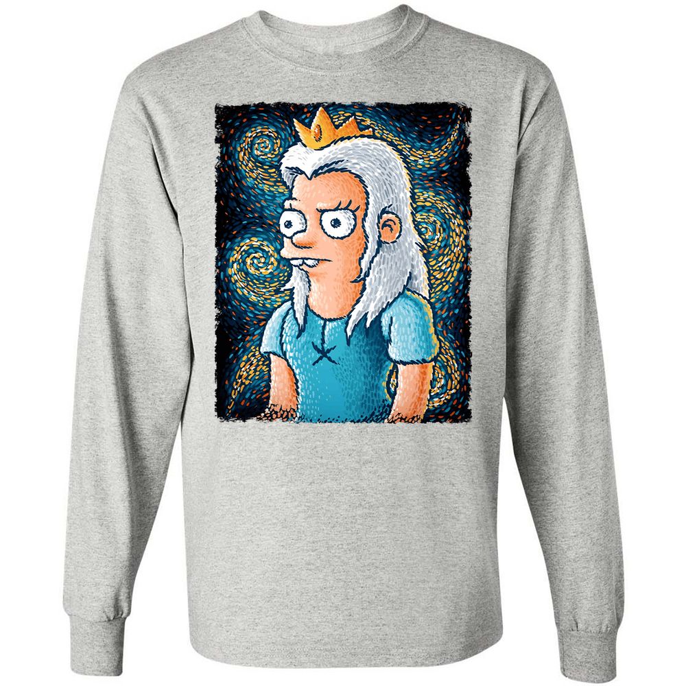 Long Sleeve T-Shirt - RHXNVB3C - Ash - 7