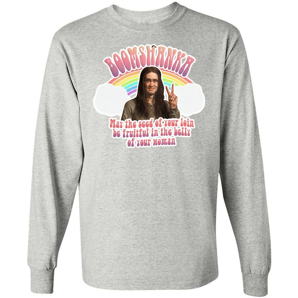 Long Sleeve T-Shirt - 9PWLVS4X - Ash - 7