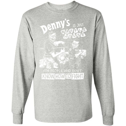 Long Sleeve T-Shirt - 5MHXQB5C - Ash - 7