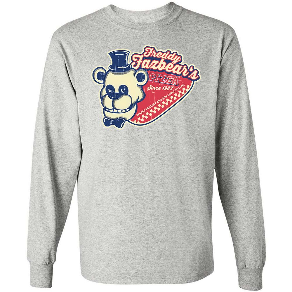 Long Sleeve T-Shirt - DR1HTM78 - Ash - 7