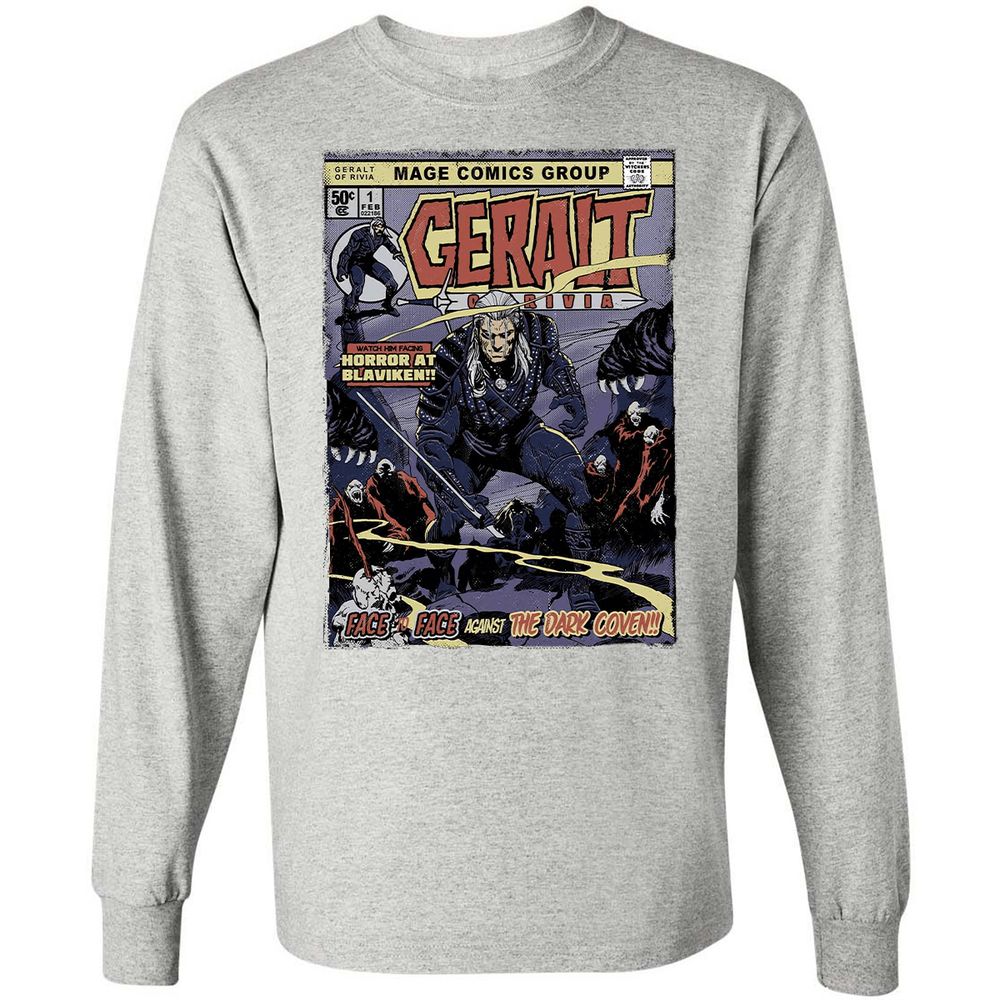 Long Sleeve T-Shirt - EQYL2B4H - Ash - 7