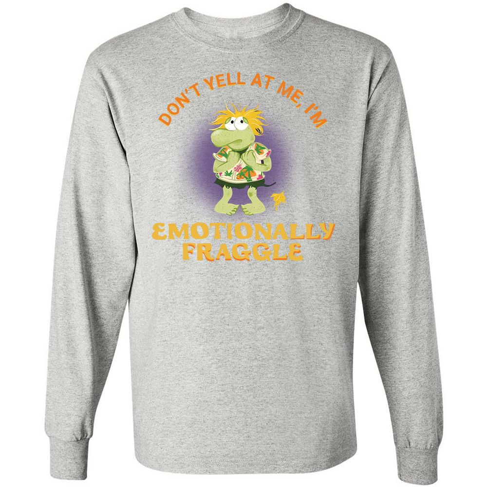 Long Sleeve T-Shirt - 4D3XAD6B - Ash - 7