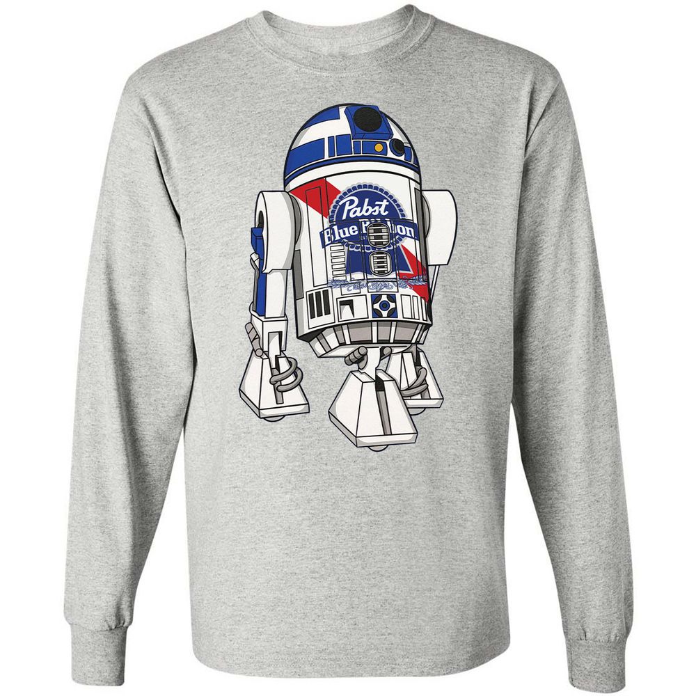 Long Sleeve T-Shirt - V651MZWM - Ash - 7