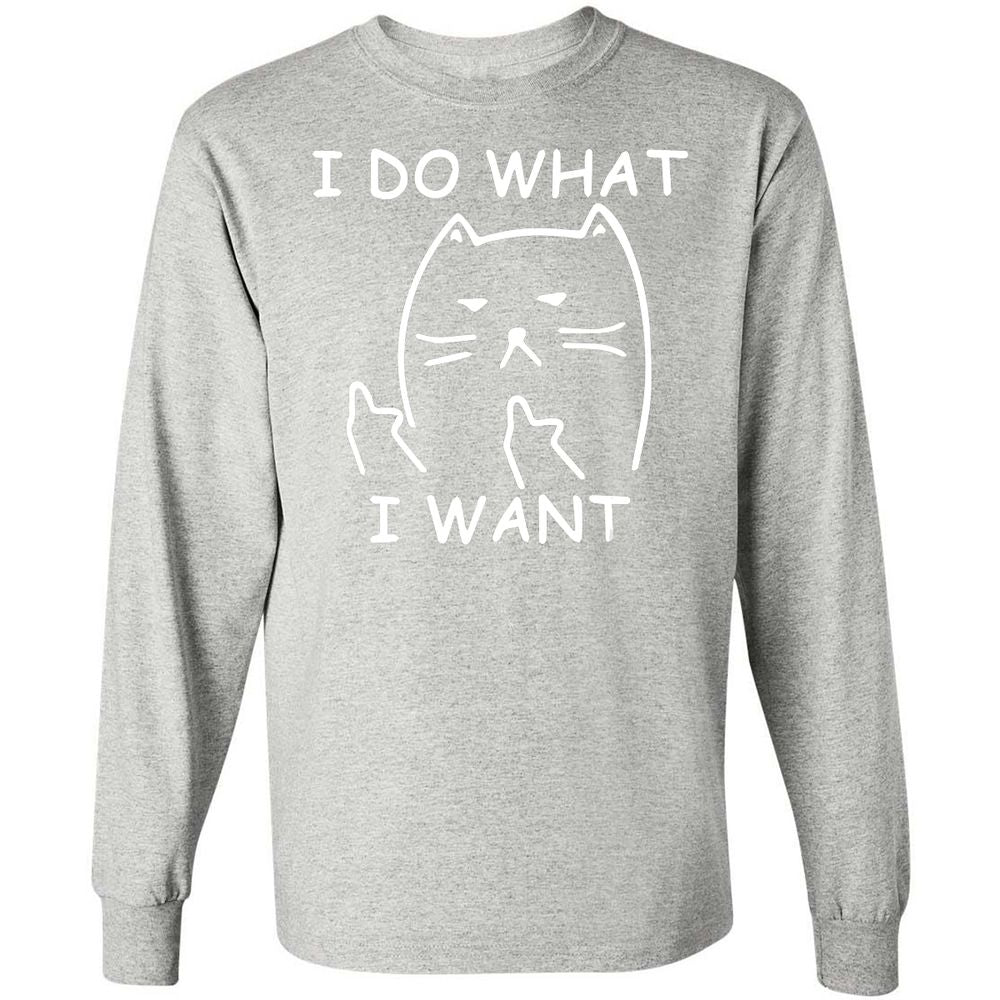 Long Sleeve T-Shirt - 4NSWUZDF - Ash - 7